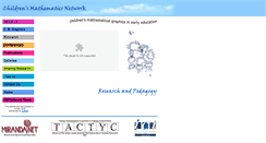 Desktop Screenshot of childrens-mathematics.net